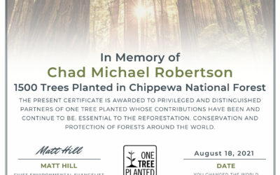 1,500 Trees Planted